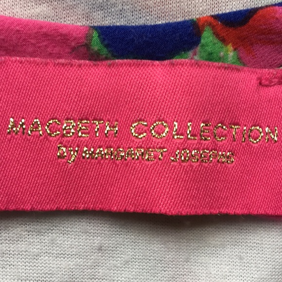 MACBETH COLLECTION Floral Top size M - Picture 6 of 8